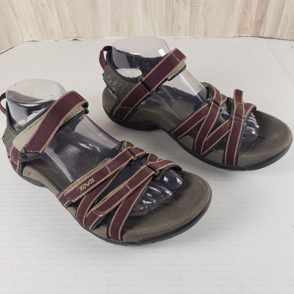 Teva Tirra Womens 9 Bering Sea Purple Grey Hiking Sport Sandals